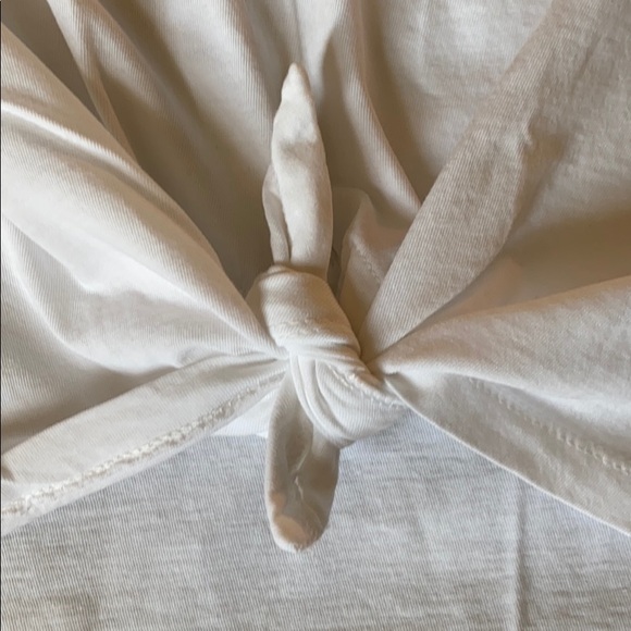 Show Your Pride Short Sleeve Tie Crop Top - Picture 3 of 5